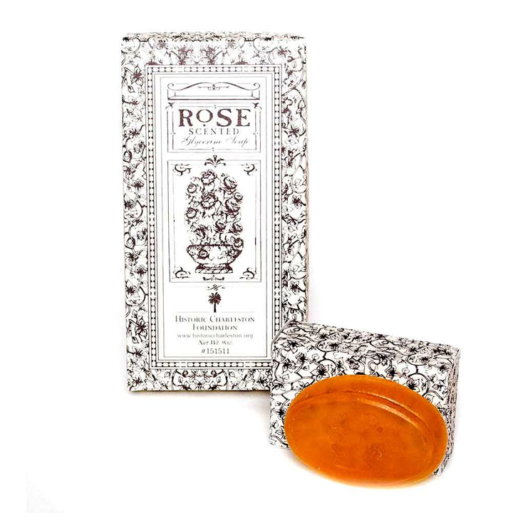 Rose Scented Glycerine Soap Gift Box