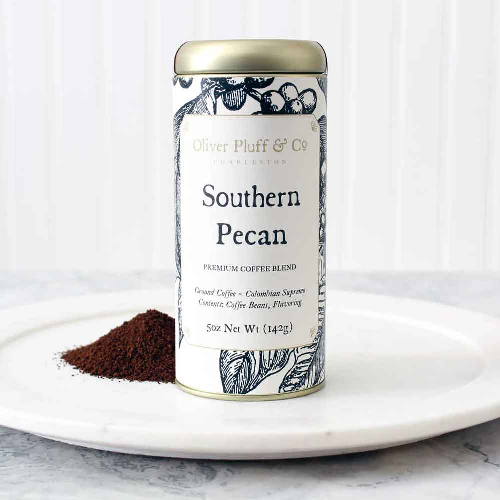 Oliver Pluff & Co Southern Pecan Gourmet Ground Coffee