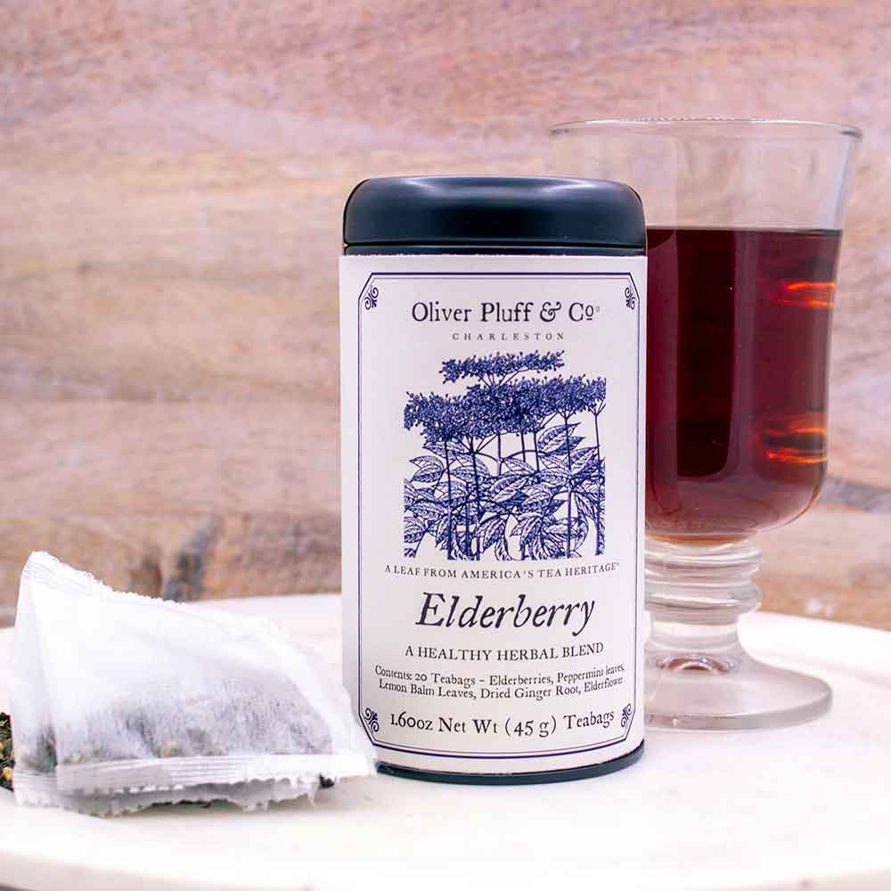 Oliver Pluff & Co. Elderberry Tea Tin