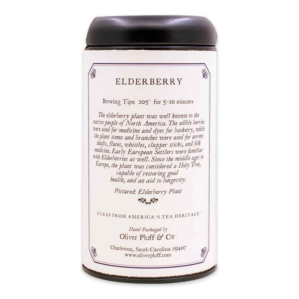Oliver Pluff & Co. Elderberry Tea Tin