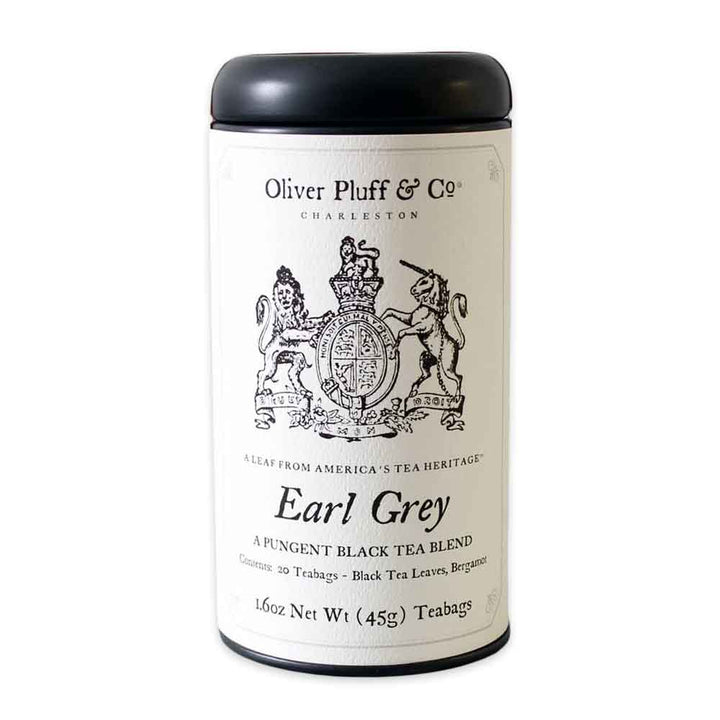 Oliver Pluff & Co. Earl Grey Tea Tin
