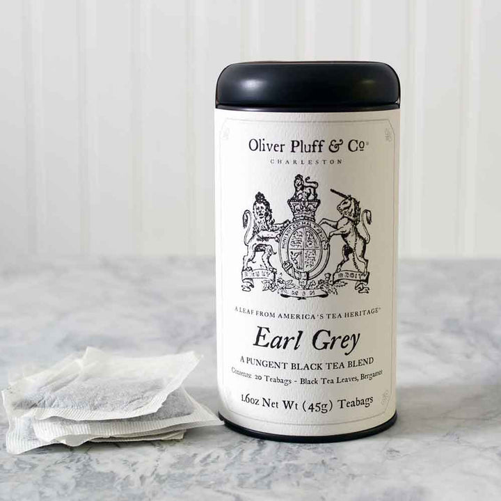 Oliver Pluff & Co. Earl Grey Tea Tin