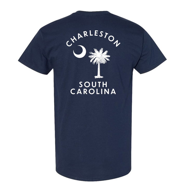 Charleston South Carolina Palmetto Moon T-Shirt