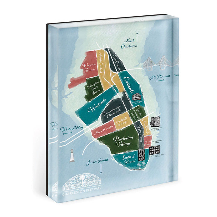 Historic Charleston Foundation Map Magnet