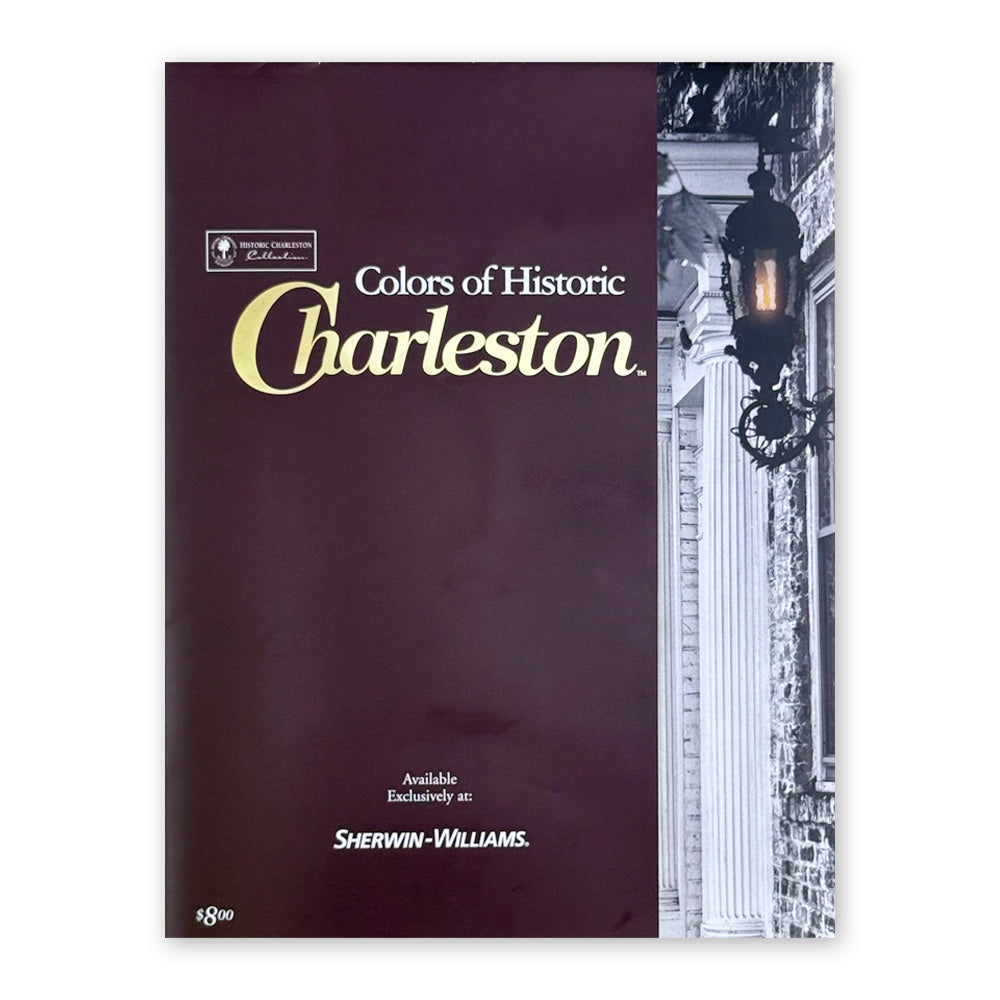 The Colors of Historic Charleston Paint Pallet