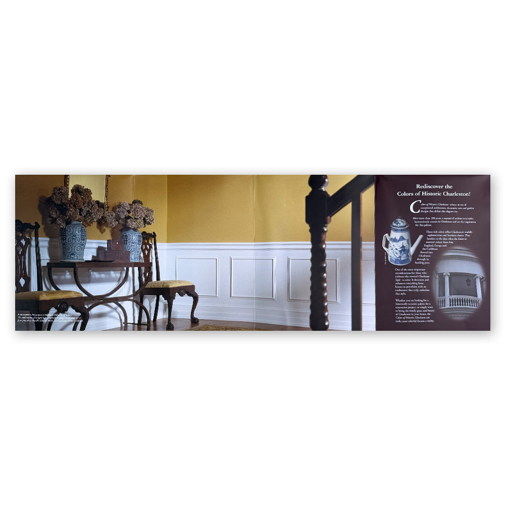 The Colors of Historic Charleston Paint Pallet