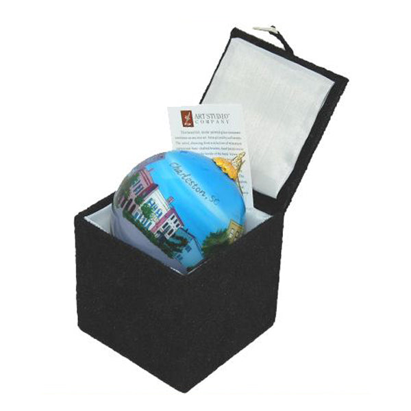 Charleston Handpainted Illustration Ornament