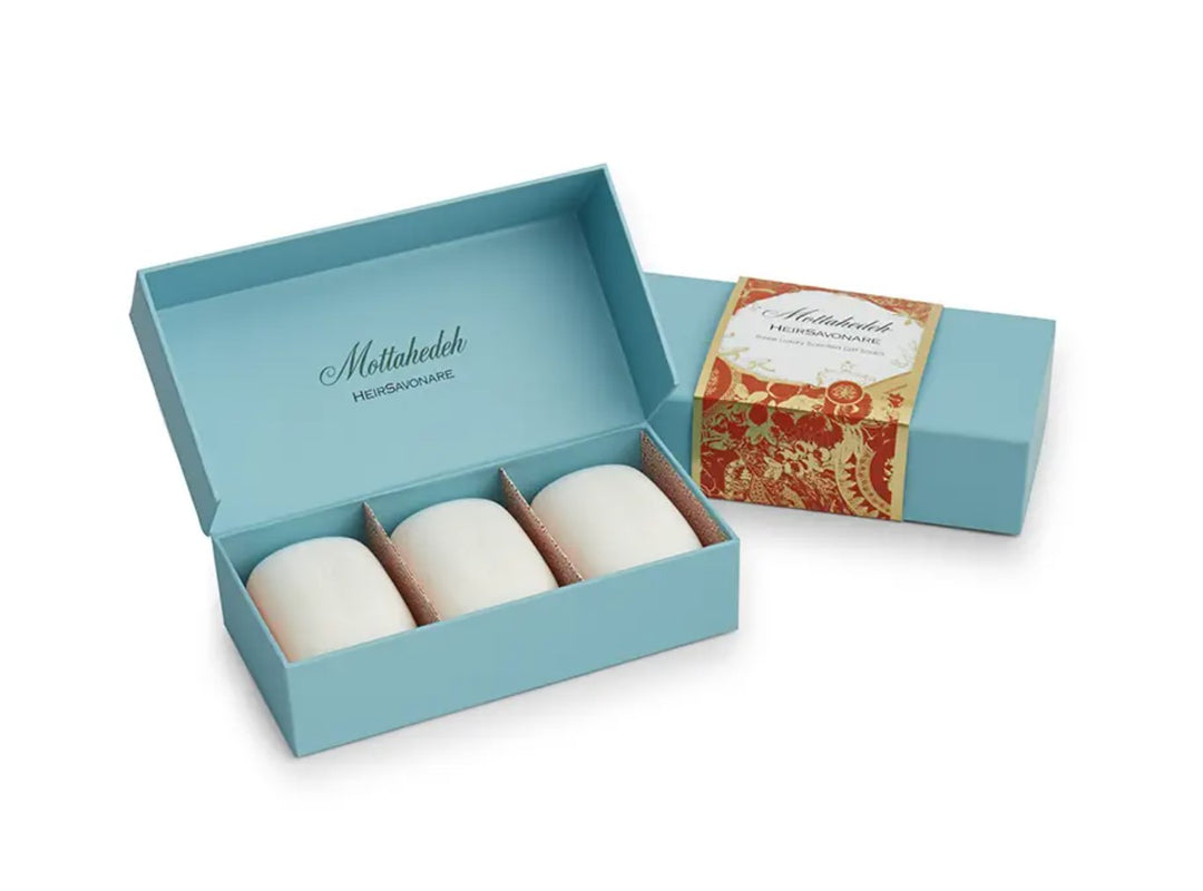 Blue Canton Heirsavonare Gift Soap Set